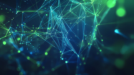 Virtual network world with tech connections