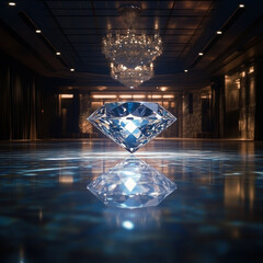 Wall Mural - Diamond Reflection.