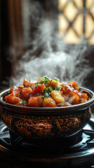 Canvas Print - Steaming Hot Pot.