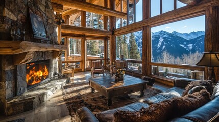 Cozy Cabin with Mountain View