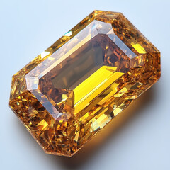 Wall Mural - Yellow Gemstone.