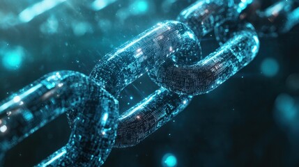 glossy cyber supply chains: innovative cyber security technology depicted in photo realistic digital