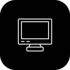 Poster - Computer Vector Icon Design