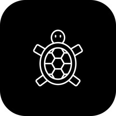 Wall Mural - Turtle Vector Icon Design