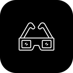 Canvas Print - Vr Glasses Vector Icon Design