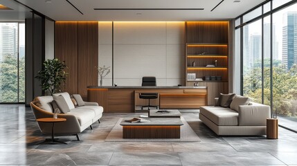 Poster - Modern Office Interior Design