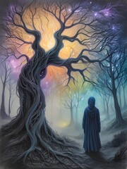 Wall Mural - Mystical Magical Tree