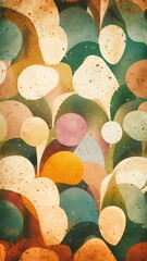 Wall Mural - Retro watercolor background or texture