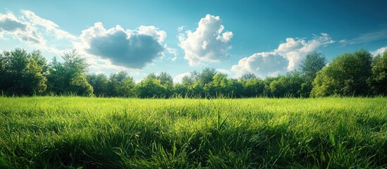 Poster - Summer Meadow Landscape