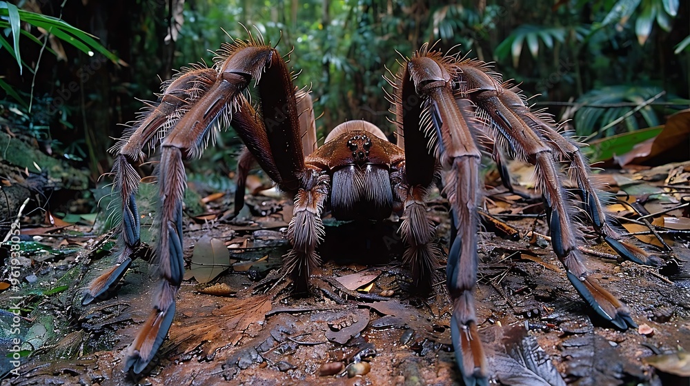 massive-goliath-bird-eating-spider-in-jungle-habitat-a-massive-goliath