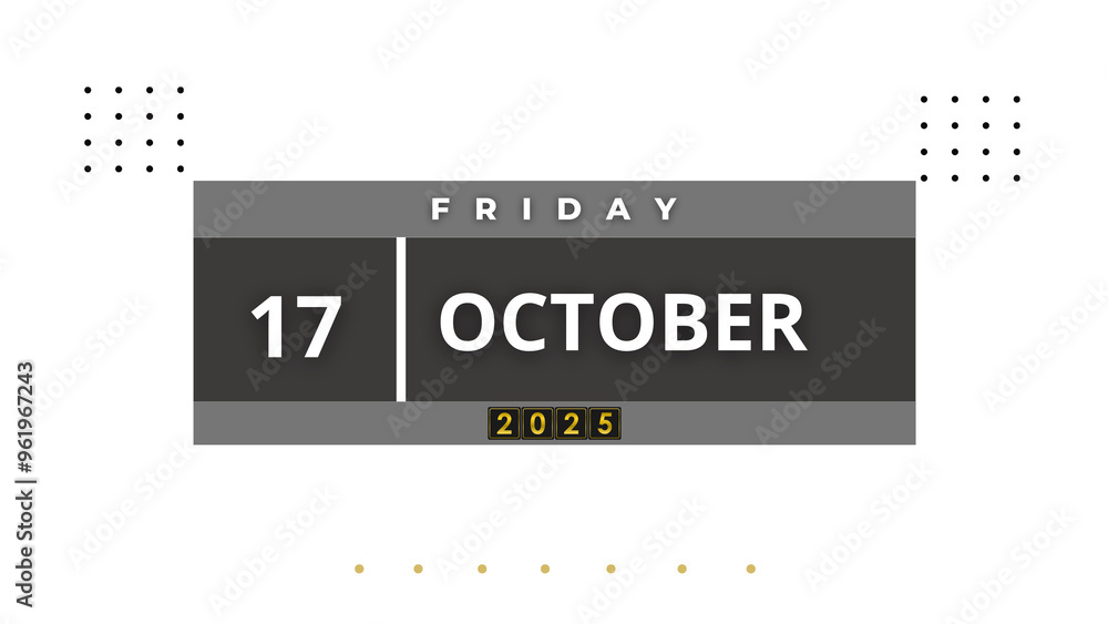17 October 2025 Professional Calendar, Nov Agenda Design Stock ...