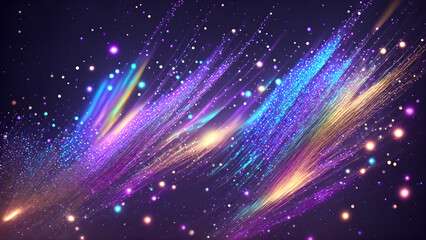 Wall Mural - Iridescent Glimmers in a Shifting Aura background 3d wallpaper