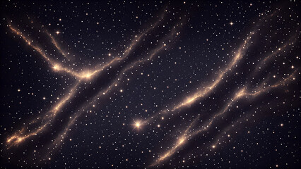 Wall Mural - dark sky filled with glimmering blinks forming abstract  background 3d wallpaper