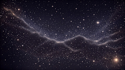 Wall Mural - dark sky filled with glimmering blinks forming abstract  background 3d wallpaper