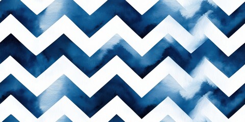 A stylish blue and white zigzag pattern, perfect for backgrounds or textile designs, adding a modern touch to your projects.