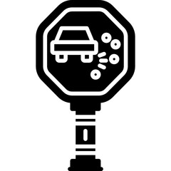 Poster - Gravel Road Sign Icon