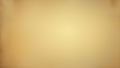 Wall Mural - Grainy gradient beige yellow background light to dark smooth texture vintage grunge urban room for copy product display