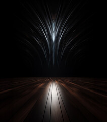 Wooden background, dark tone, for illustrations that are advertising media.