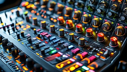 close up of a computer keyboard