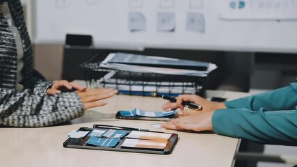 The designer team is designing the uxui system to make the uxui system work well on new phones and support system updates. Website development concept UI UX front end designer