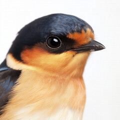 Sticker - Barn Swallow Isolated