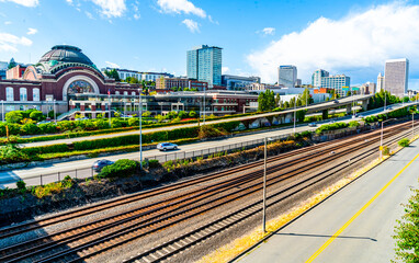 Wall Mural - Tacoma Union Station 4