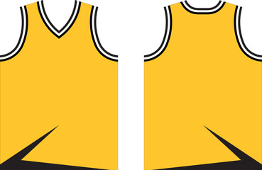 t shirt design. Yellow and black theme t-shirts design for basketball team players and viewers.