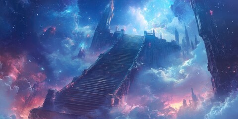 Poster - Stairway to Heaven in a Cosmic Landscape