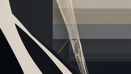 Wall Mural - minimalist modern art