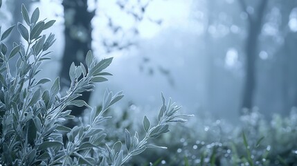 Wall Mural -   A clear photo of a lush forest tree, illuminated by the sunlight