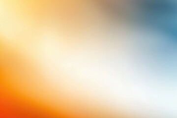 Poster - Abstract Gradient Background with Orange, White, and Blue Hues