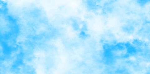 Wall Mural - gradient light white sky background with fluffy clouds .Nature landscape in environment day horizon skyline view .cloudy in sunshine calm bright winter air background .	