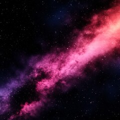 Wall Mural - A deep space gradient background fading from dark blue to rich purple with subtle starlike speckles evoking the vastness of outer space and a sense of mystery