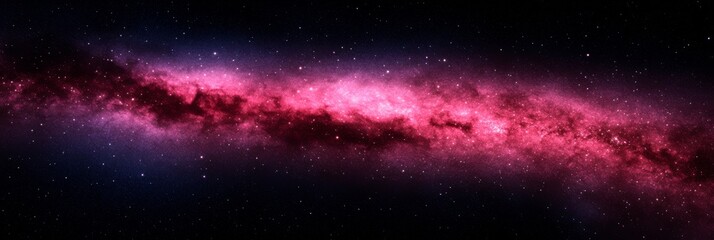Wall Mural - A deep space gradient background fading from dark blue to rich purple with subtle starlike speckles evoking the vastness of outer space and a sense of mystery