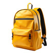 © roy9 - yellow school bag isolated on transparent and white background