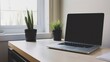© @_ greta - Laptop on a Desk with Plants and Window