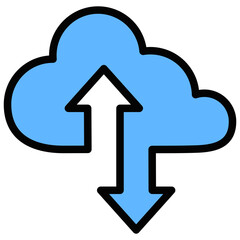 Poster - Cloud Tech Icon