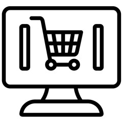 Poster - Ecommerce Platforms Icon