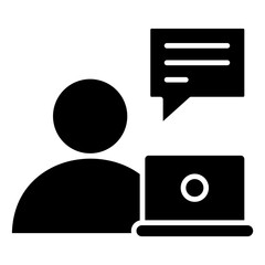 Sticker - Live Chat Icon