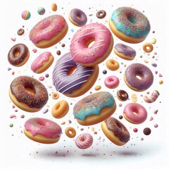 Canvas Print - Donuts