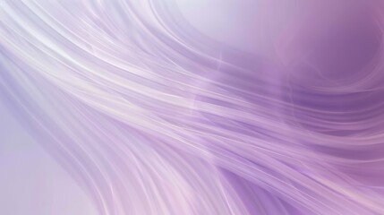 Wall Mural - Abstract Purple and White Curved Lines Background