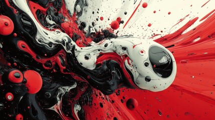 Wall Mural - paint splashes