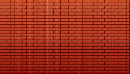 Retro style pixel art of red brick wall texture background, suitable for advertisment or marketing