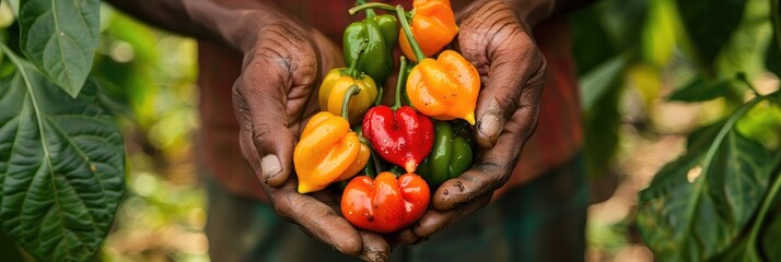 Poster - Sweet peppers from Tariba