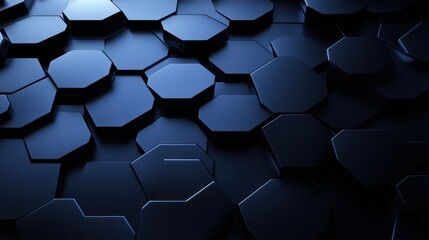 Wall Mural - Abstract Hexagon Pattern