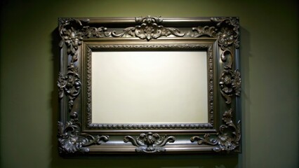 Antique black frame with intricate detailing , vintage, old, classic, ornate, design, border, decorative, aged, textured, antique