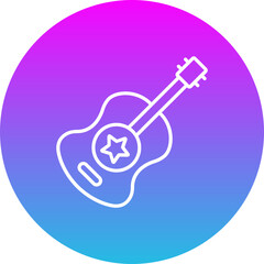 Canvas Print - Guitar Icon