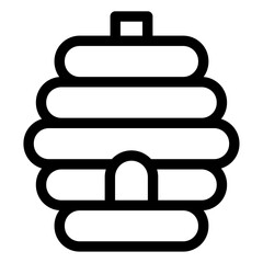 Sticker - beehive icon 