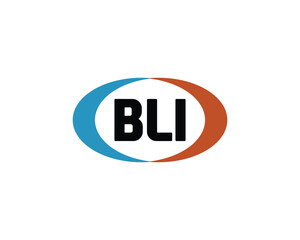 BLI logo design vector template. BLI