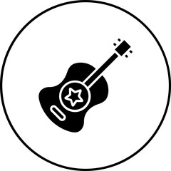 Poster - Guitar Icon